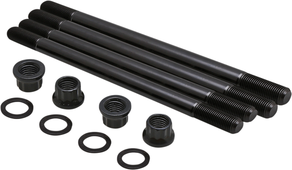 Cylinder Stud And Nut Kit Black, 1, nordicamoto.ro