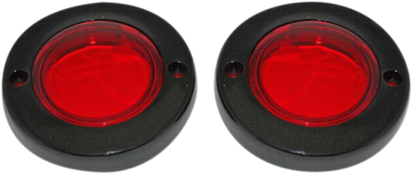 Probeam® Flat Bezel Turn Signal Adapters Red, 1, nordicamoto.ro