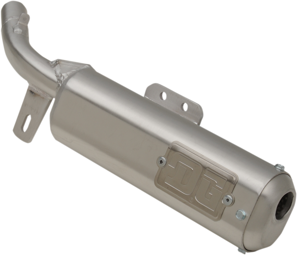 Type Ii Oval Atv Silencer Silver, 1, nordicamoto.ro