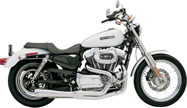 Road Rage 2:1 Xl Exhaust Chrome, 1, nordicamoto.ro