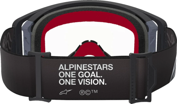 Alpinestars Supertech Corp védőszemüveg – fekete, szürke, piros, 2, nordicamoto.ro