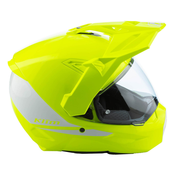 Klim X1 Alpha ECE/DOT Gloss Hi-Vis motoros sisak – fehér, 21, nordicamoto.ro