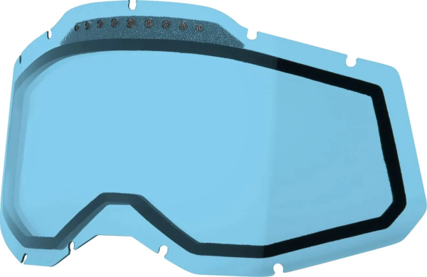 100% Accuri 2/Racecraft 2/Strata 2 Blue kettős szemüveglencse, 1, nordicamoto.ro