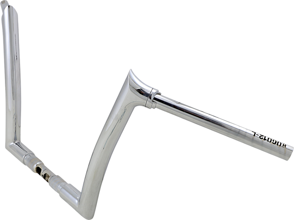 1-1/2(r) Ez Install Pointed Top Handlebar Silver, 3, nordicamoto.ro