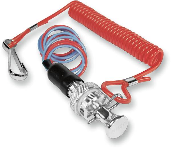 Tether Kill Switch Black, Orange, Silver, 1, nordicamoto.ro