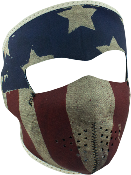 Full Mask Patriot Blue, Red, White, 1, nordicamoto.ro