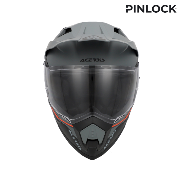 Acerbis Assault Graphic teljes arcú sisak, fekete/fluo narancs, L, 8, nordicamoto.ro