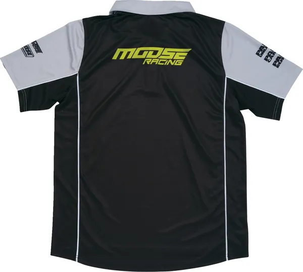 MOOSE RACING Moose Pit Shirt Black  M, 2, nordicamoto.ro