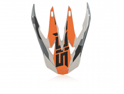 Cozoroc Acerbis X-Racer Vtr sisak, fekete/szürke, 4, nordicamoto.ro