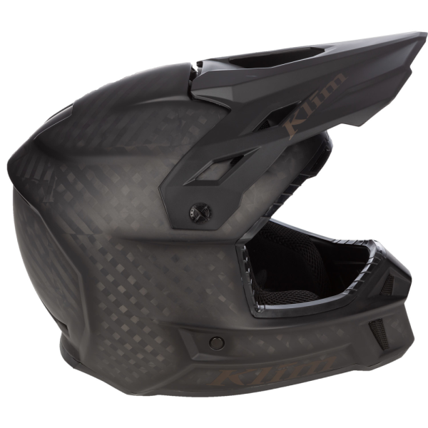 Klim F3 Carbon ECE Unruly fekete–fehér motoros sisak, 98, nordicamoto.ro