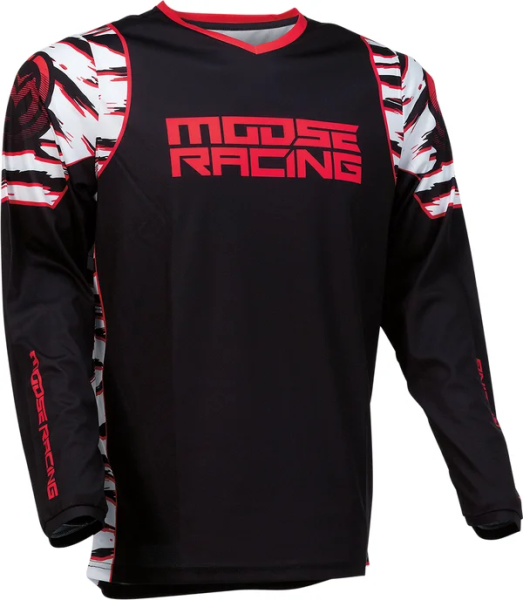 Tricou Moose Racing Qualifier Black/Red XL, 1, nordicamoto.ro