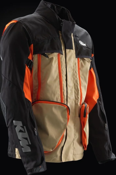 KTM ADV R V2 WP kabát – bézs/narancs/fekete – L-es méret, 2, nordicamoto.ro