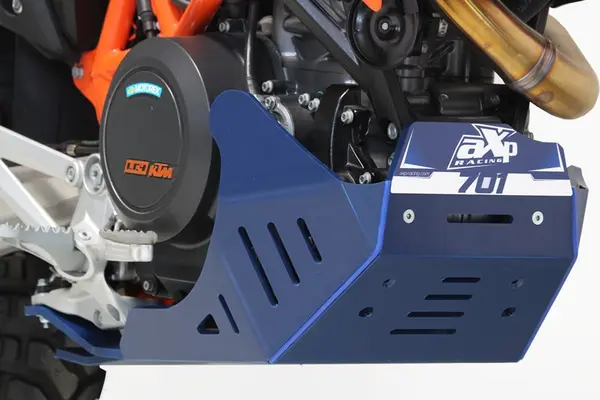 AXP Racing Adventure motorvédő a Husqvarna 701/KTM 690 (2016–2025) modellekhez, kék, 5, nordicamoto.ro