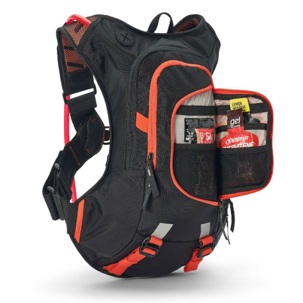 Uswe Moto Hydro 12L hidratáló hátizsák, „Factory Orange” színben, 2, nordicamoto.ro
