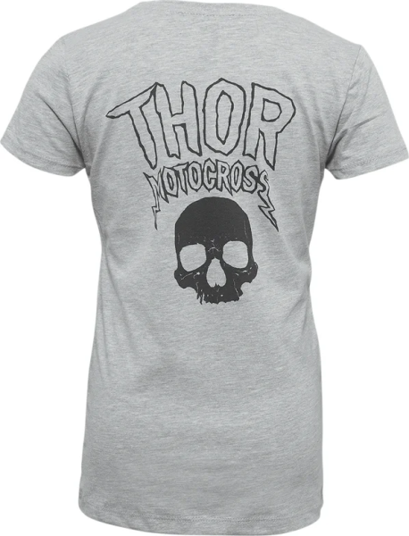 Girl's Metal T-shirt Gray M, 1, nordicamoto.ro