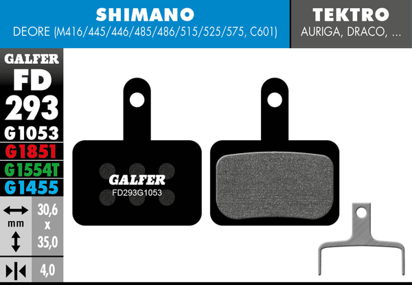 G1053 Standard Brake Pads, 1, nordicamoto.ro