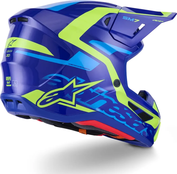 Alpinestars SM7 Deed Blue XL bukósisak, 4, nordicamoto.ro
