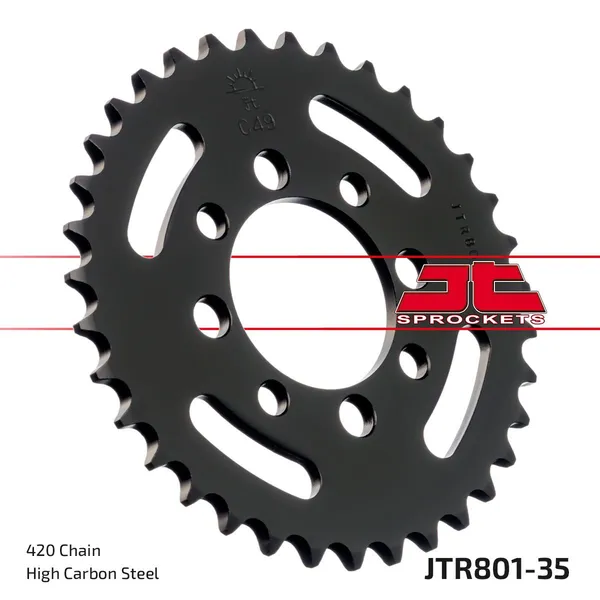 JT SPROCKETS hátsó lánckerék, természetes színű, 1, nordicamoto.ro