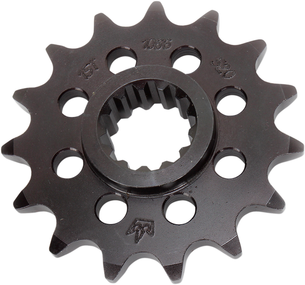 Lightweight Steel Sprocket Black, Zinc, 1, nordicamoto.ro