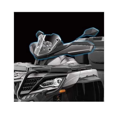 CFMOTO CFORCE 800 / 850 / 1000 ATV szélvédővel ellátott kézvédők – FEKETE, 5, nordicamoto.ro