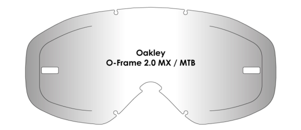 Oakley O-Frame 2.0 MX/MTB AirScreen lencse, szürke, 2, nordicamoto.ro