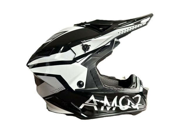 AMOQ Friction Mips sisak, fekete/szürke, S, 6, nordicamoto.ro