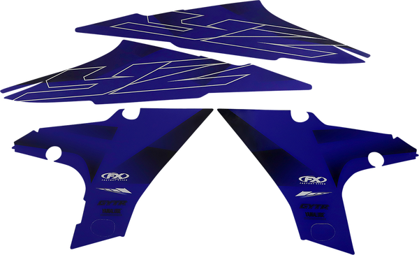 Replacement Oem Tank/shroud Graphics Black, Blue, 2, nordicamoto.ro