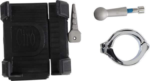 Smartphone/gps Holder With Mount Chrome, 3, nordicamoto.ro