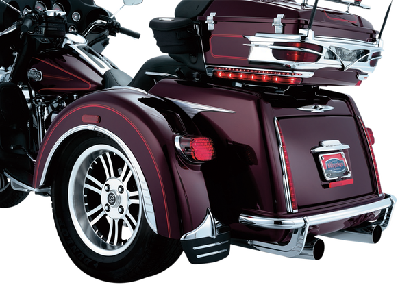 Mud Flaps Black, Chrome, 3, nordicamoto.ro