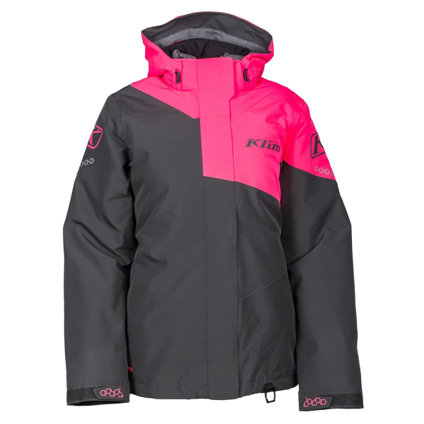 Klim Fuse Insulated Knockout rózsaszín női motoros kabát – Asphalt, 17, nordicamoto.ro