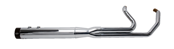 2 Into 1 Sidewinder® Complete Exhaust System Chrome, 2, nordicamoto.ro