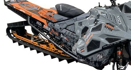 Skinz ProTube LightWeight Running Boards 2020-2021 Ski Doo Black, 1, nordicamoto.ro
