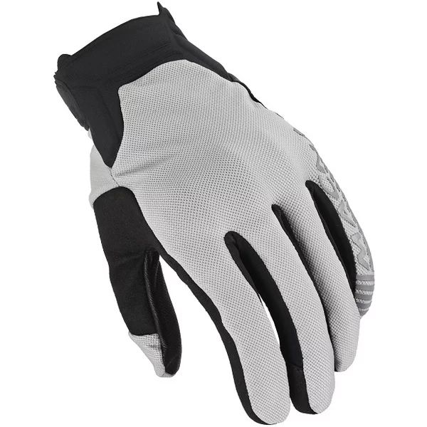 Manusi de piele MACNA OBTAIN LEATHER 3XL Negru/Rosu, 3, nordicamoto.ro