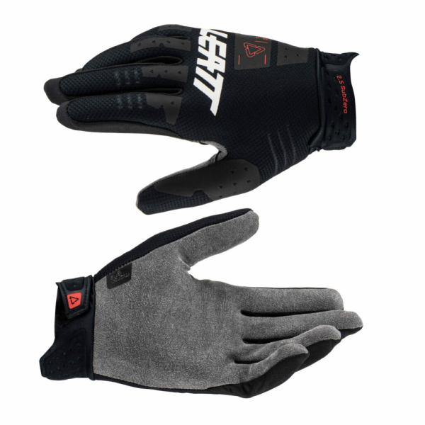 Leatt 2.5 SubZero fekete L-es kesztyű, 1, nordicamoto.ro