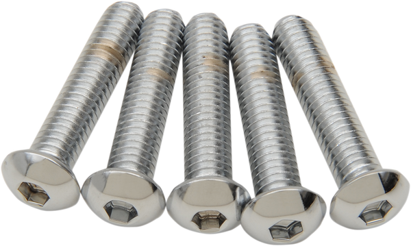 Replacement Button-head Bolts Silver, 2, nordicamoto.ro