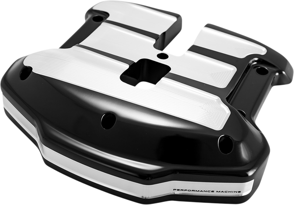 Scallop Rocker Cover Black, 1, nordicamoto.ro