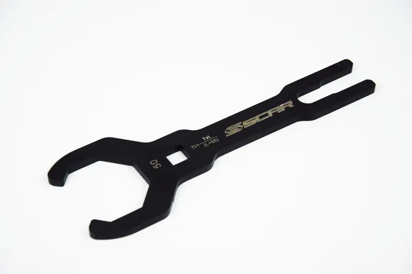 Fork Cap Wrench Anodized, Red, 1, nordicamoto.ro