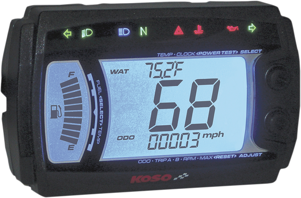 Xr-sr Multi-function Electronic Speedometer Blue, 1, nordicamoto.ro