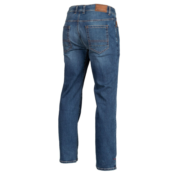 Jeans Moto Klim Unlimited Straight Stretch Denim Cobalt, 13, nordicamoto.ro