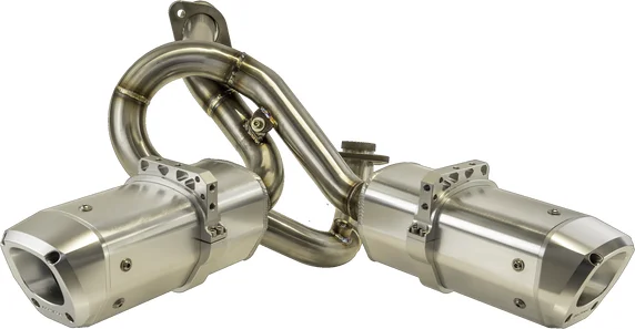 Apx Aluminium Exhaust System Brushed, 1, nordicamoto.ro