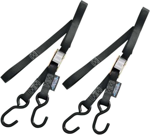 1(r) Standard Tie-downs Black, 1, nordicamoto.ro