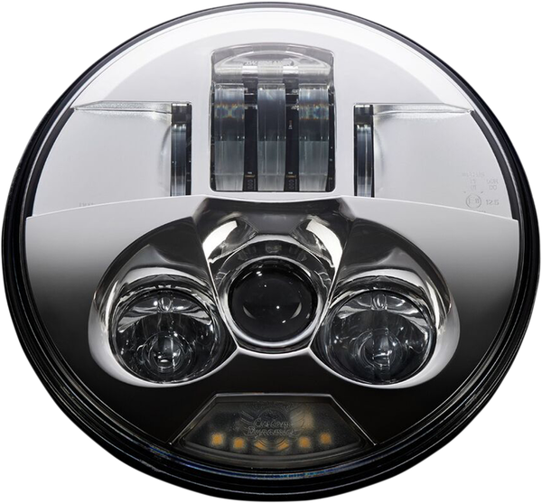 7(r) Probeam® Led Headlamp Chrome, 1, nordicamoto.ro