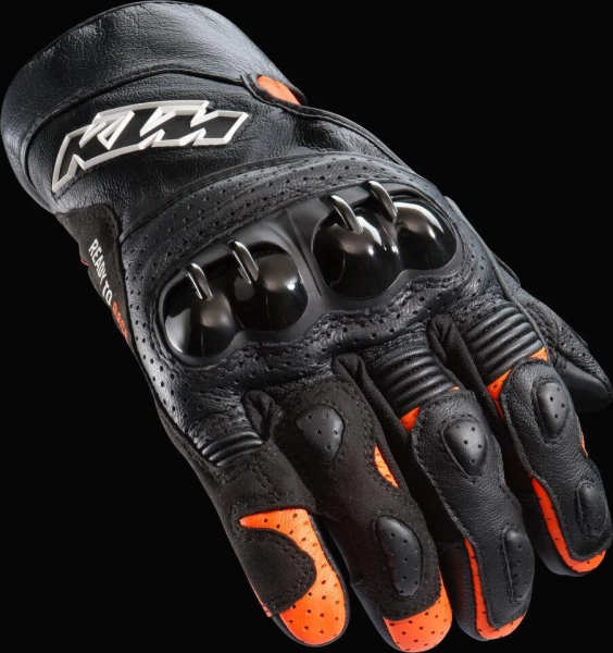 KTM SP-2 V2 bőrkesztyű – Fekete/Narancssárga – L-es méret – 10, 3, nordicamoto.ro