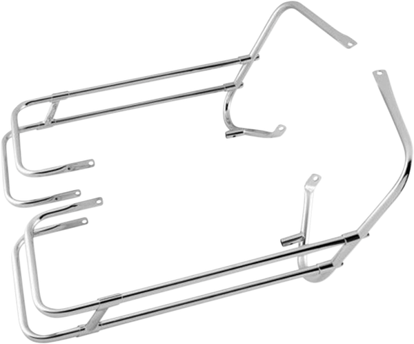 Saddlebag Guard/side Rail Kits Silver, 1, nordicamoto.ro