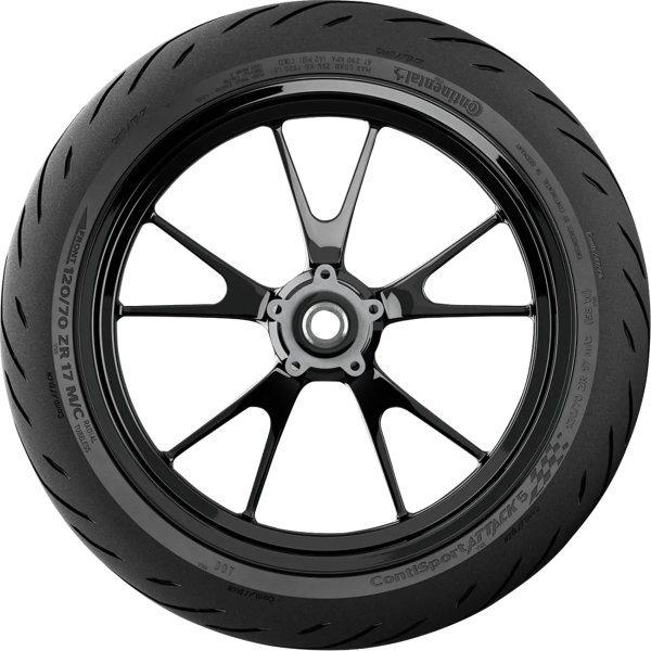 Első gumi: 120/70ZR17 Continental Contisportattack 5, 2, nordicamoto.ro