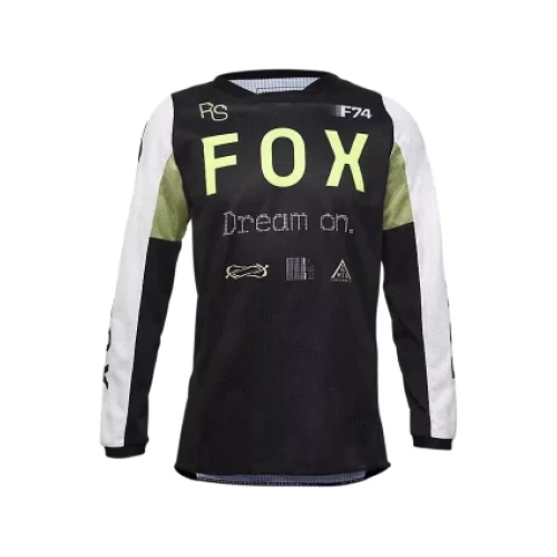 Fox 180 Race Spec zöld M-es gyerek póló, 4, nordicamoto.ro
