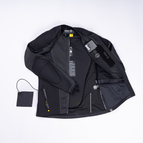 Knox Urbane Pro MK3 férfi motorosdzseki – fekete, 2, nordicamoto.ro