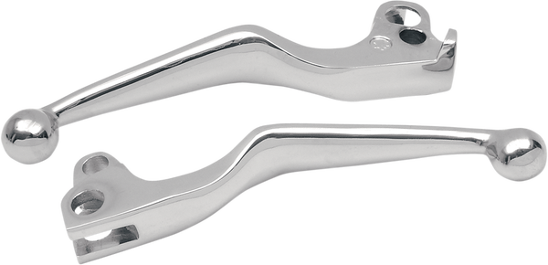 Wide Blade Lever Set Silver, 1, nordicamoto.ro