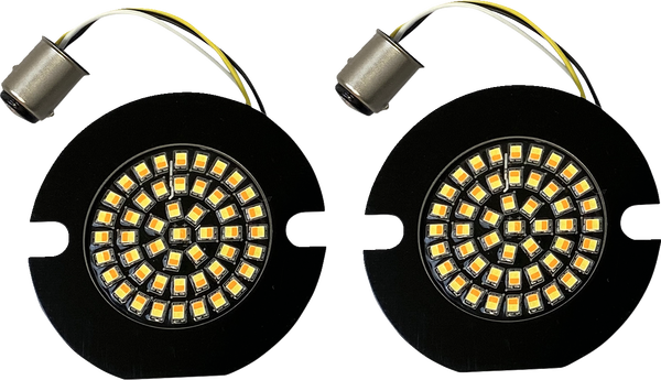 Genesis® 4 Amber/white Led Turn Signal Inserts Amber, White, 1, nordicamoto.ro