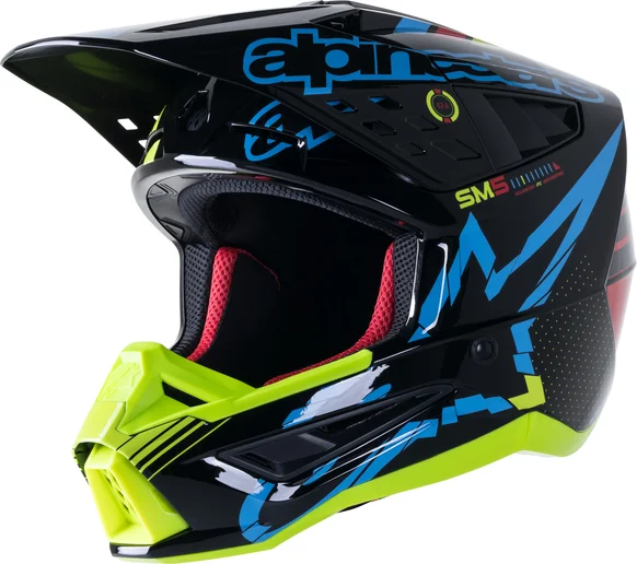 Sm5 Action Helmet Red  L, 3, nordicamoto.ro
